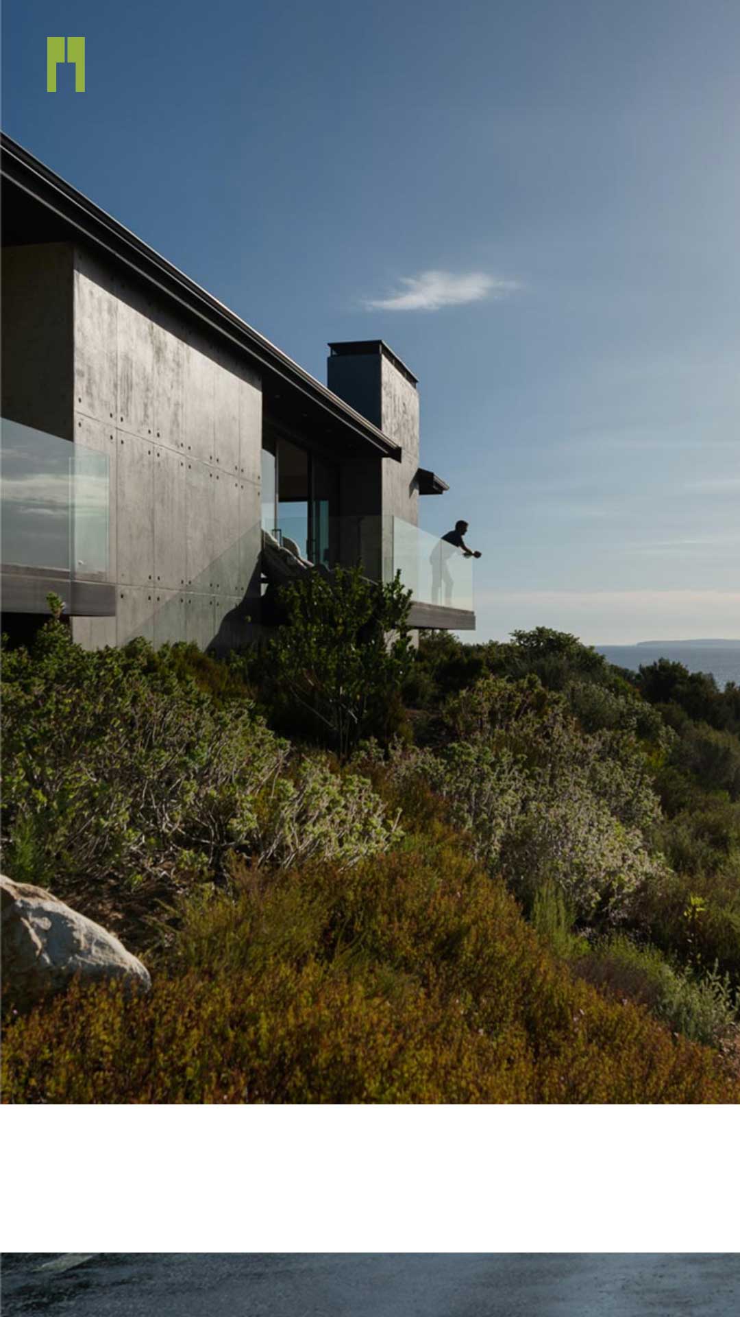 WordPress website design for architects and creative practices — FC Holm, Garden Route